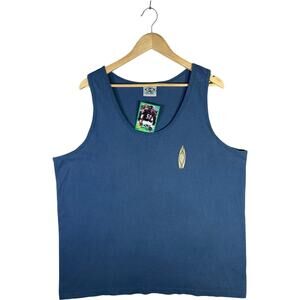 Vintage CS Surf Surfboard Graphic Tank Top XXL